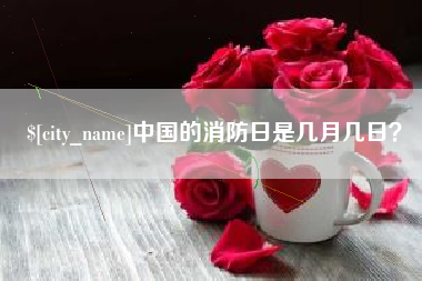 柳州中国的消防日是几月几日？