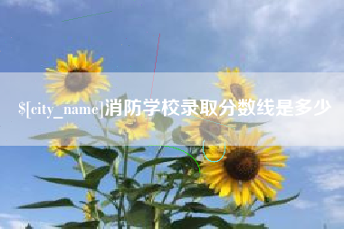 柳州消防学校录取分数线是多少