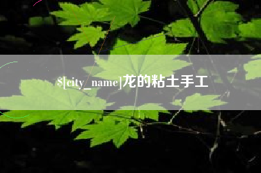 柳州龙的粘土手工