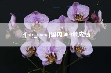 柳州国内5000米成绩