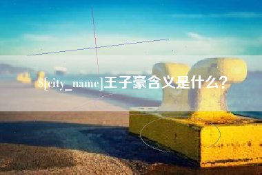 柳州王子豪含义是什么？