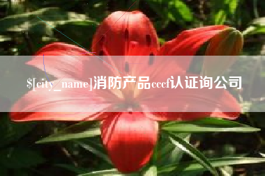 柳州消防产品cccf认证询公司