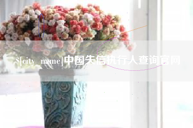 柳州中国失信执行人查询官网