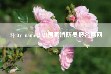 柳州2021国家消防员报名官网