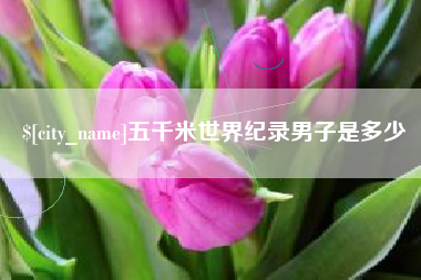 柳州五千米世界纪录男子是多少