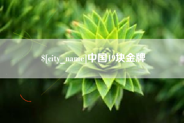柳州中国19块金牌