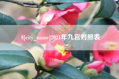 柳州2021年九宫对照表