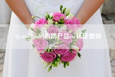 柳州消防产品ccc认证查询