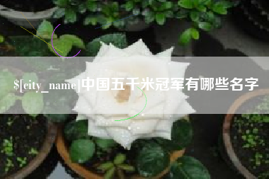 柳州中国五千米冠军有哪些名字
